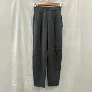 Vintage Banana Republic 100% Silk Gray Pants High Waist Size 2